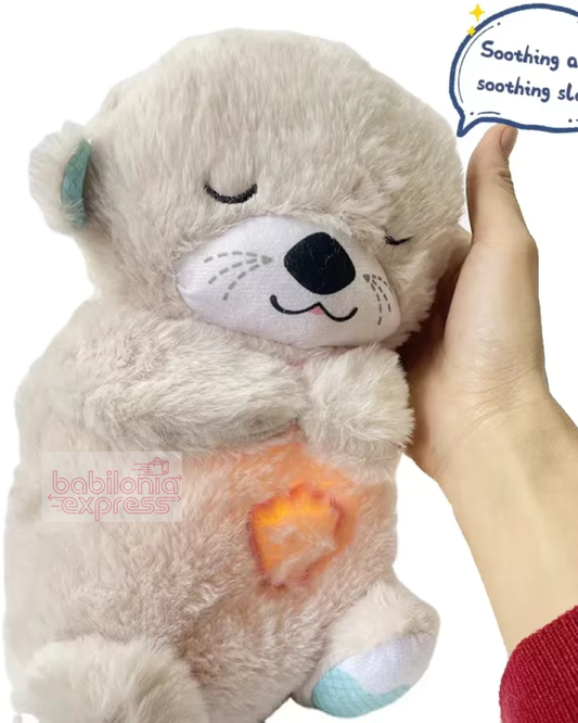 Peluche Calmante con luz y música -Ayuda a dormir mejor