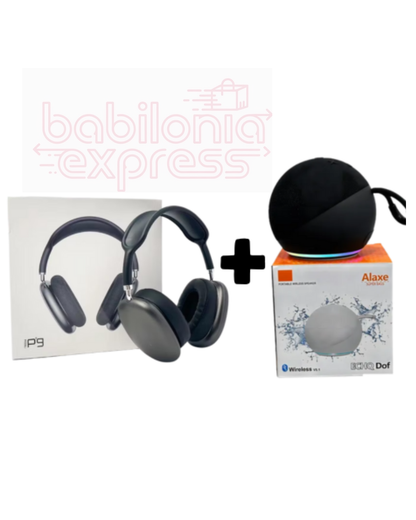 Combo de Alexa más los audífonos